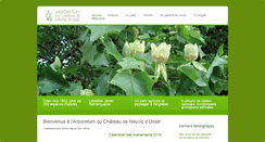 Desktop Screenshot of larboretum-neuvicdussel.com